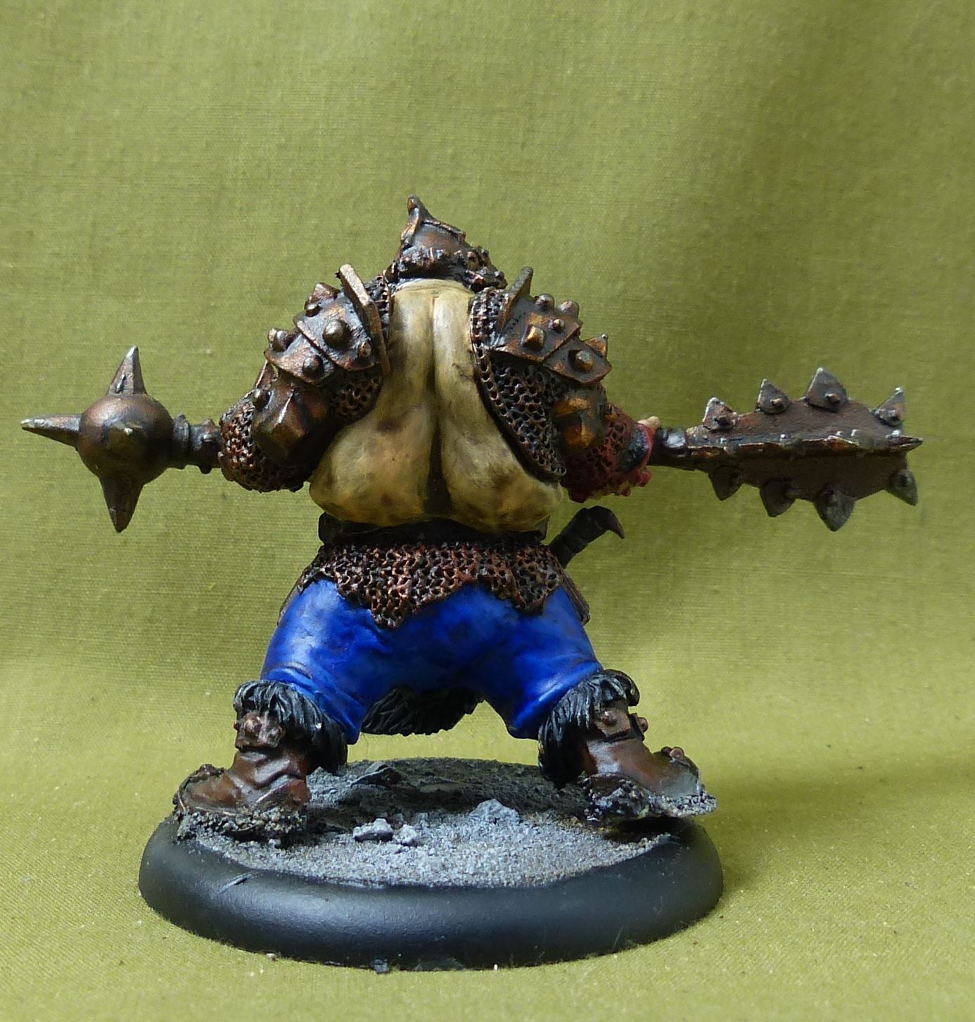 Classic Metal Tyrant painted - Ogor Mawtribe - Warhammer Old World #37K