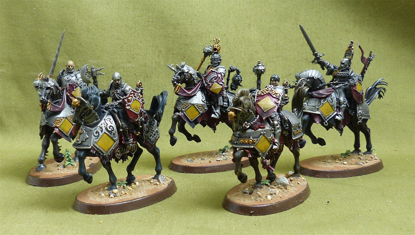 Freeguild Cavaliers painted - Cities of Sigmar - Warhammer AoS #5ZG
