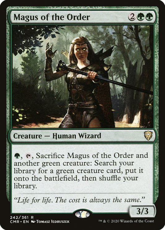 Mtg: CMR : Magus of the Order -  - NM