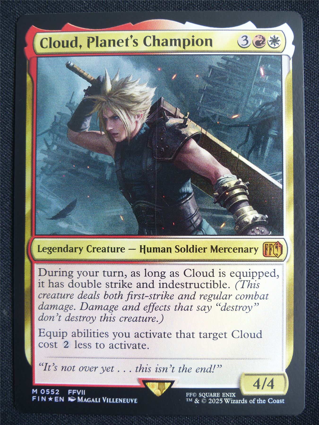 Cloud Planet's Champion Foil - FIN - Mtg Card #3JJ
