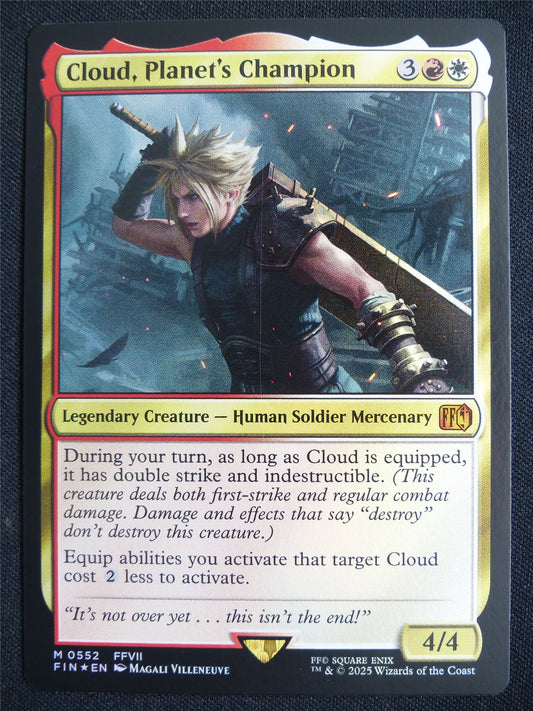 Cloud Planet's Champion Foil - FIN - Mtg Card #3JJ