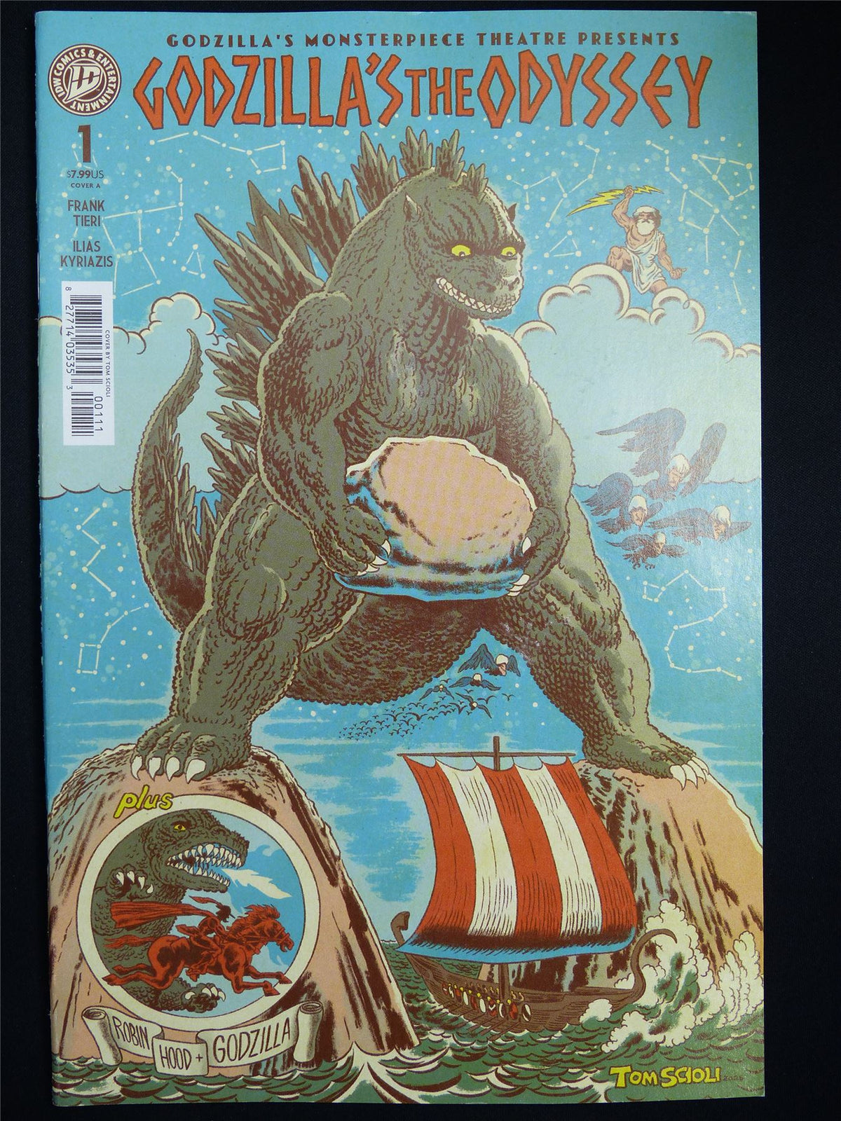 GODZILLA'S The Odyssey #1 Cvr A - ID Comic #40X