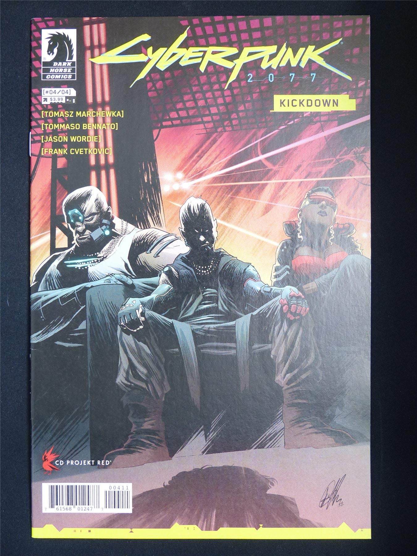 CYBERPUNK 2077: Kickdown #4 - Dark Horse Comic #1SV