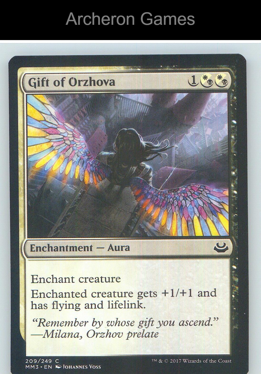 Gift of Orzhova MM3 209 C MTG Card NM/EX+