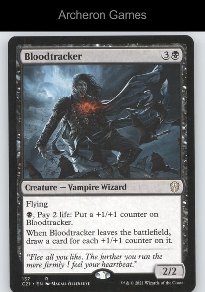 Bloodtracker 137 R MTG Card Commander 2021