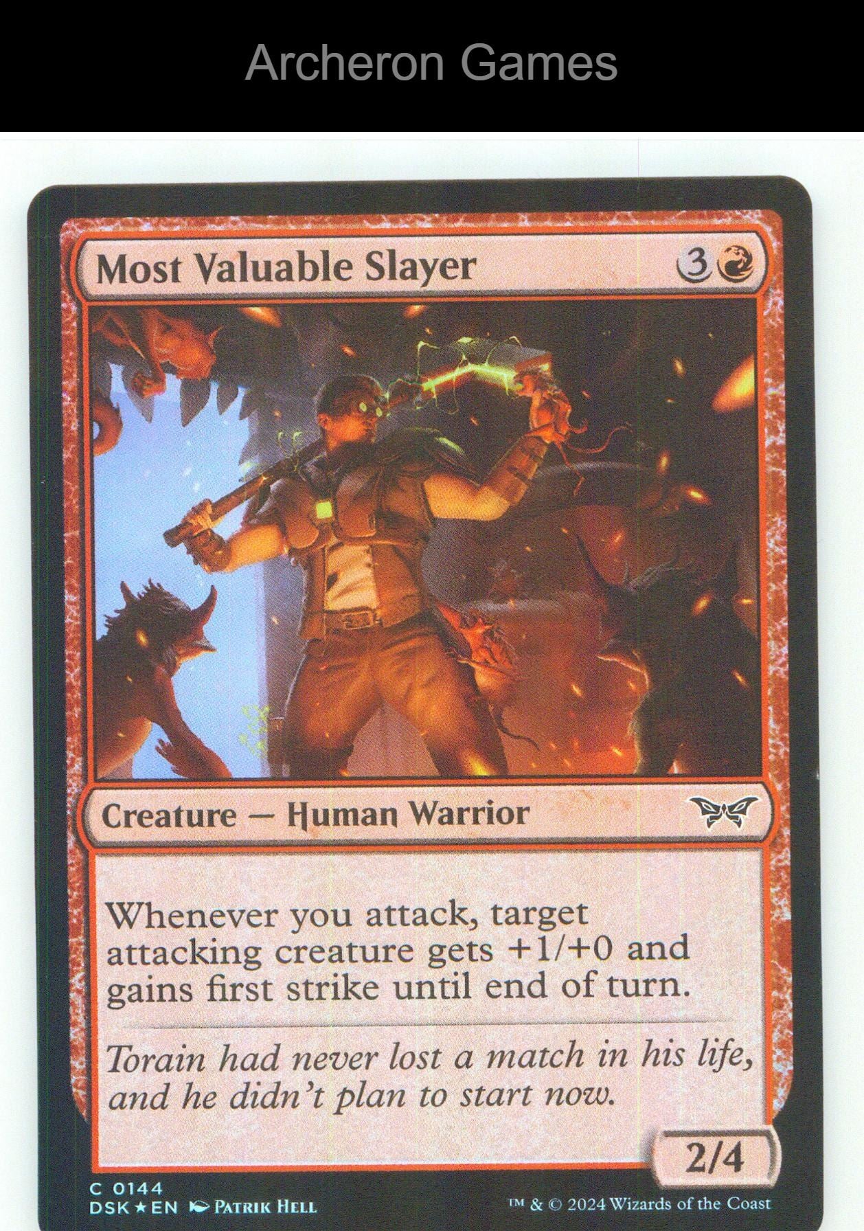 Most Valuable Slayer DSK 144 C MTG Card NM/EX+ Foil