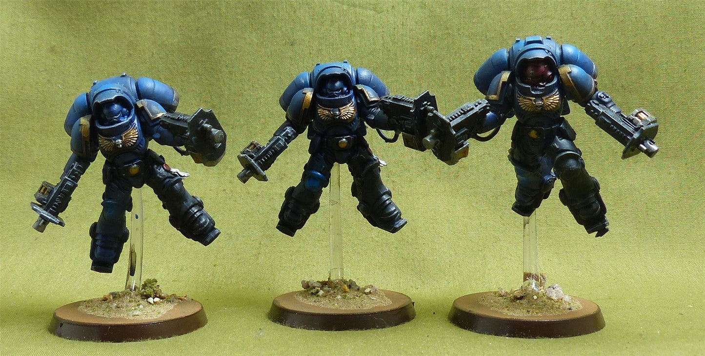 Inceptor Squad Painted - Ultramarines - Warhammer 40K #24Q