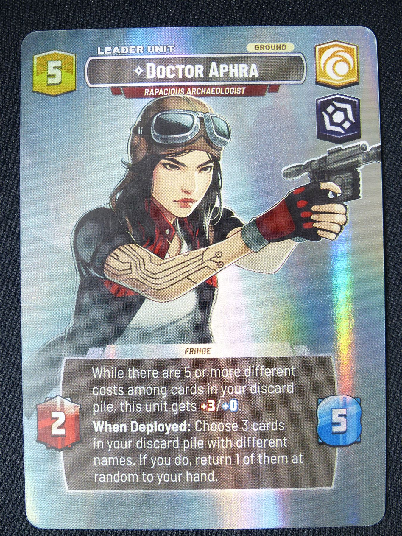 Doctor Aphra - Rapacious Archaeologist - 277 Showcase Foil - Star Wars Unlimited Card #4A