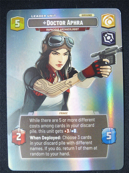 Doctor Aphra - Rapacious Archaeologist - 277 Showcase Foil - Star Wars Unlimited Card #4A