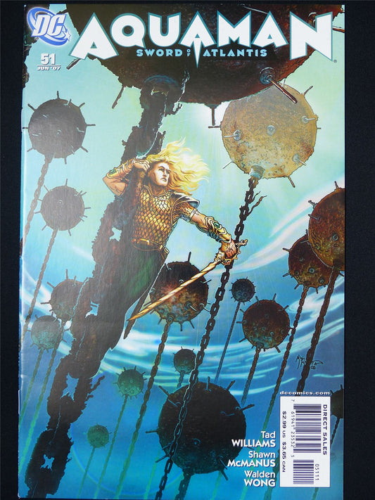 AQUAMAN: Sword of Atlantis #51 - DC Comic #4AD