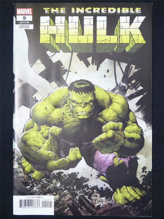 The Incredible HULK #9 Variant - B&B Marvel Comic #8L8