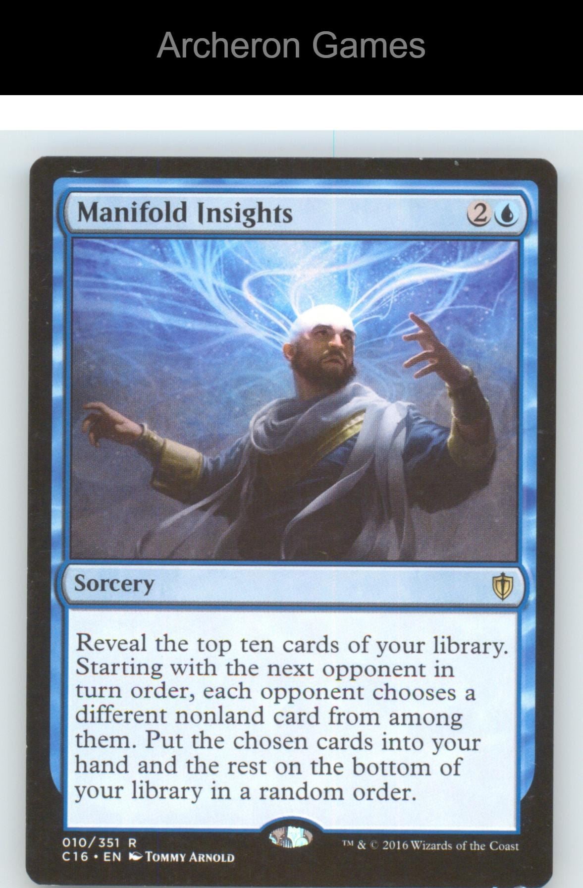 Manifold Insights C16 10 R MTG Card NM/EX+