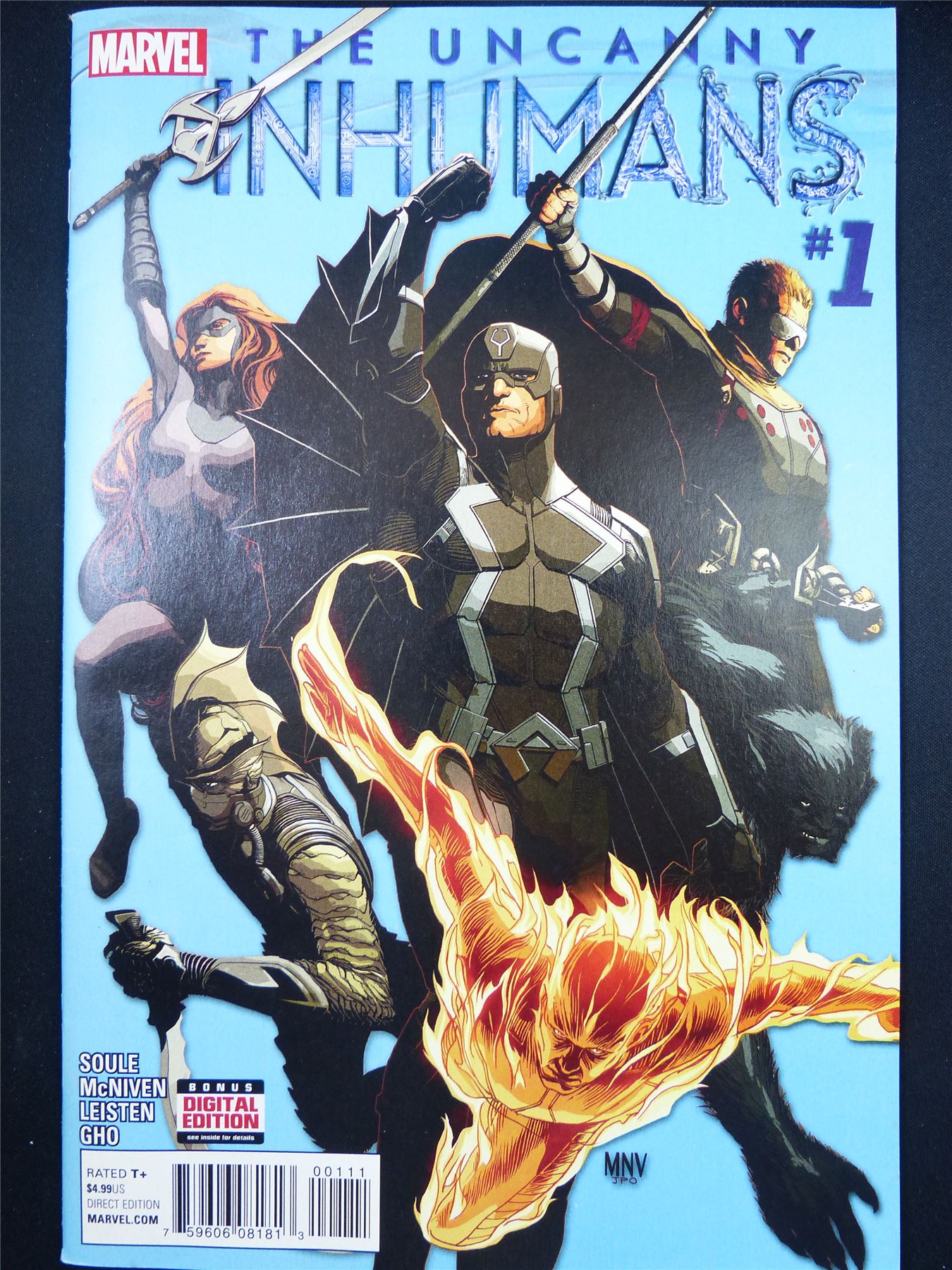 The Uncanny INHUMANS #1 - Marvel Comic #4WJ