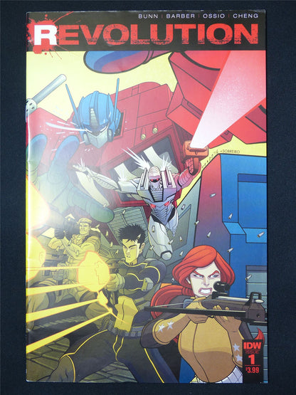 TRANSFORMERS: Revolution #2 - IDW Comic #37T