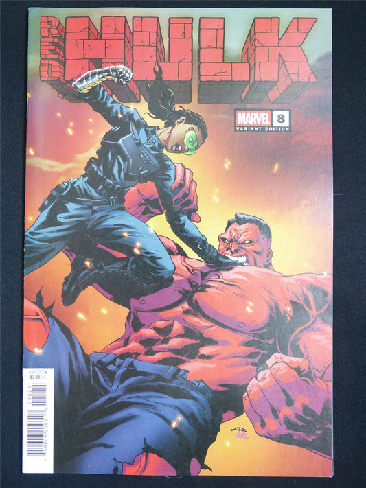 Red HULK #8 Variant - Marvel Comic #4EH