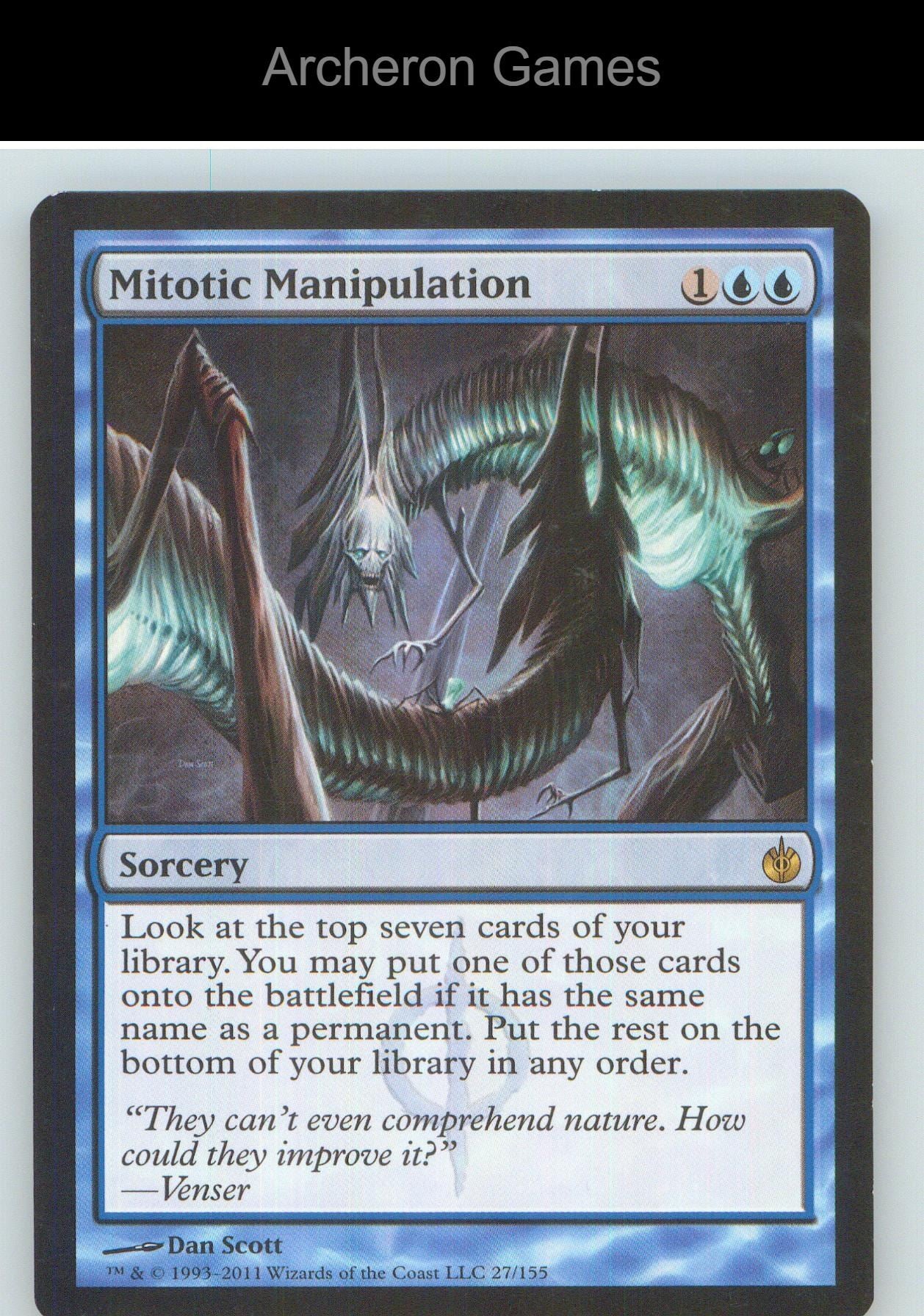 Mitotic Manipulation MBS 27 R MTG Card NM/EX+