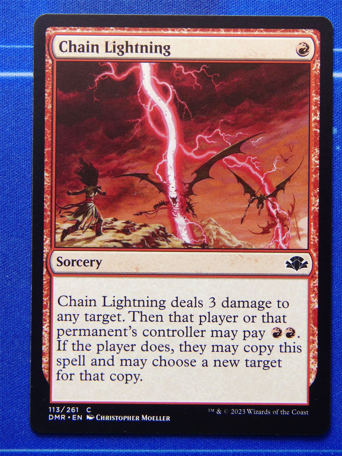 Chain Lighting - Mtg Card #58P