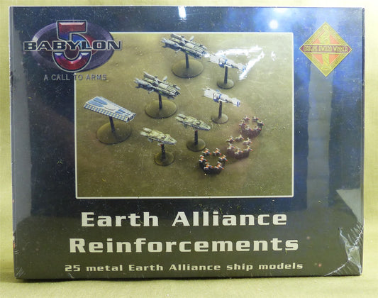 Classic Metal Earth Alliance Reinforcements sealed box set - Babylon 5: Call to Arms Miniatures #2LW