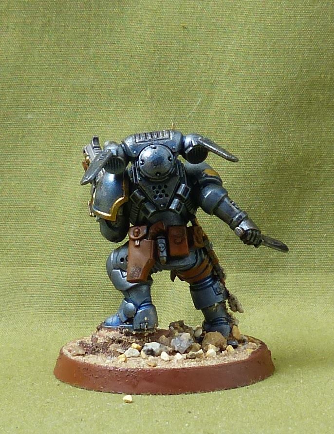 Lieutenant in Phobos Armour painted - Primaris Marines - Warhammer 40K #ZW