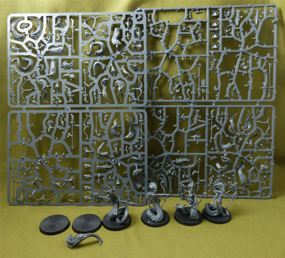 Blood Stalkers part built - Daughters of Khaine - Warhammer AoS #VO