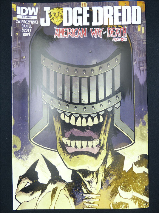 JUDGE Dredd The American Way of Death! #17 - IDW Comic #155