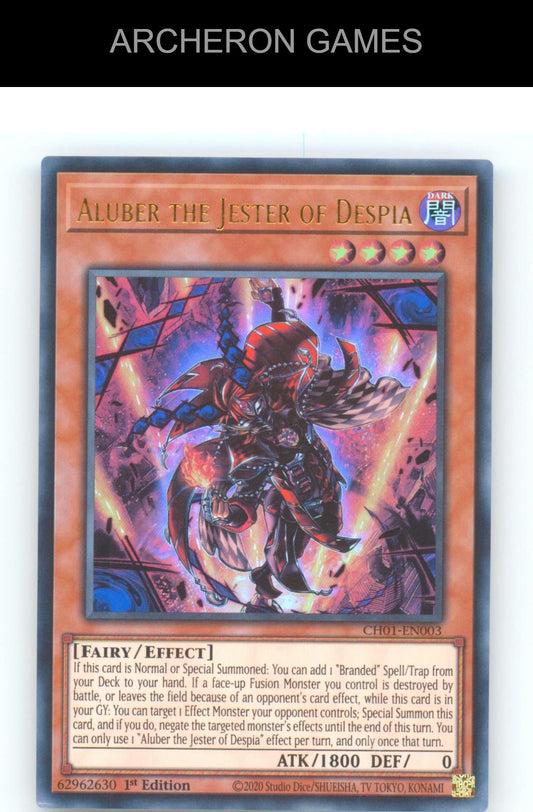Aluber the Jester of Despia Ultra Rare YUGIOH Card 1st Edition