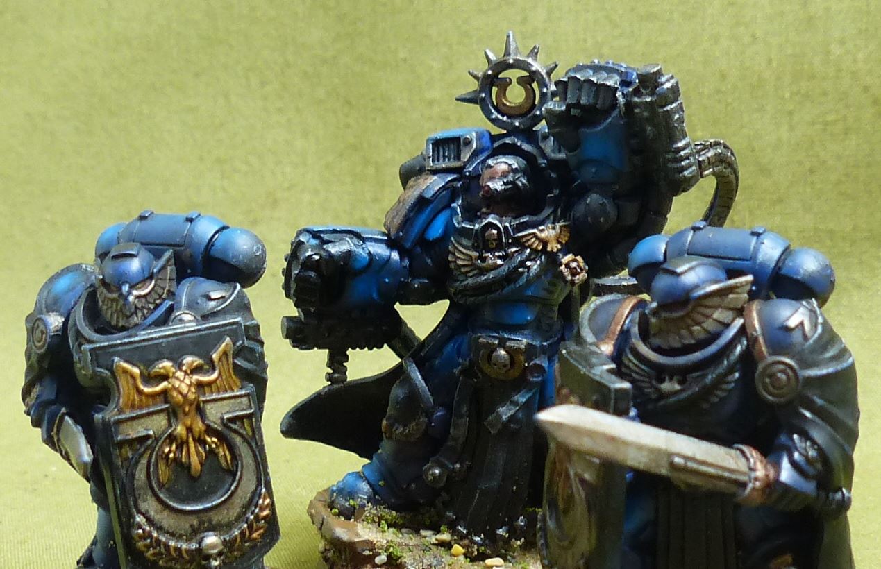 Marneus Calgar with Victrix Honour Guard Painted - Ultramarines - Warhammer 40K #24S