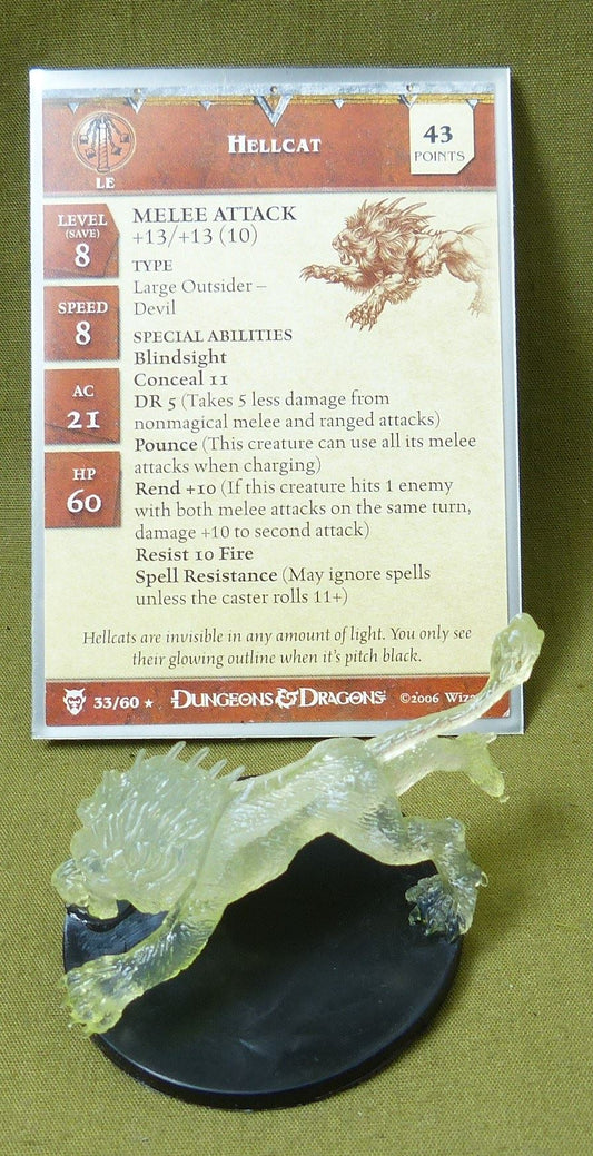 Hellcat - Dungeons & Dragons Miniature #VB