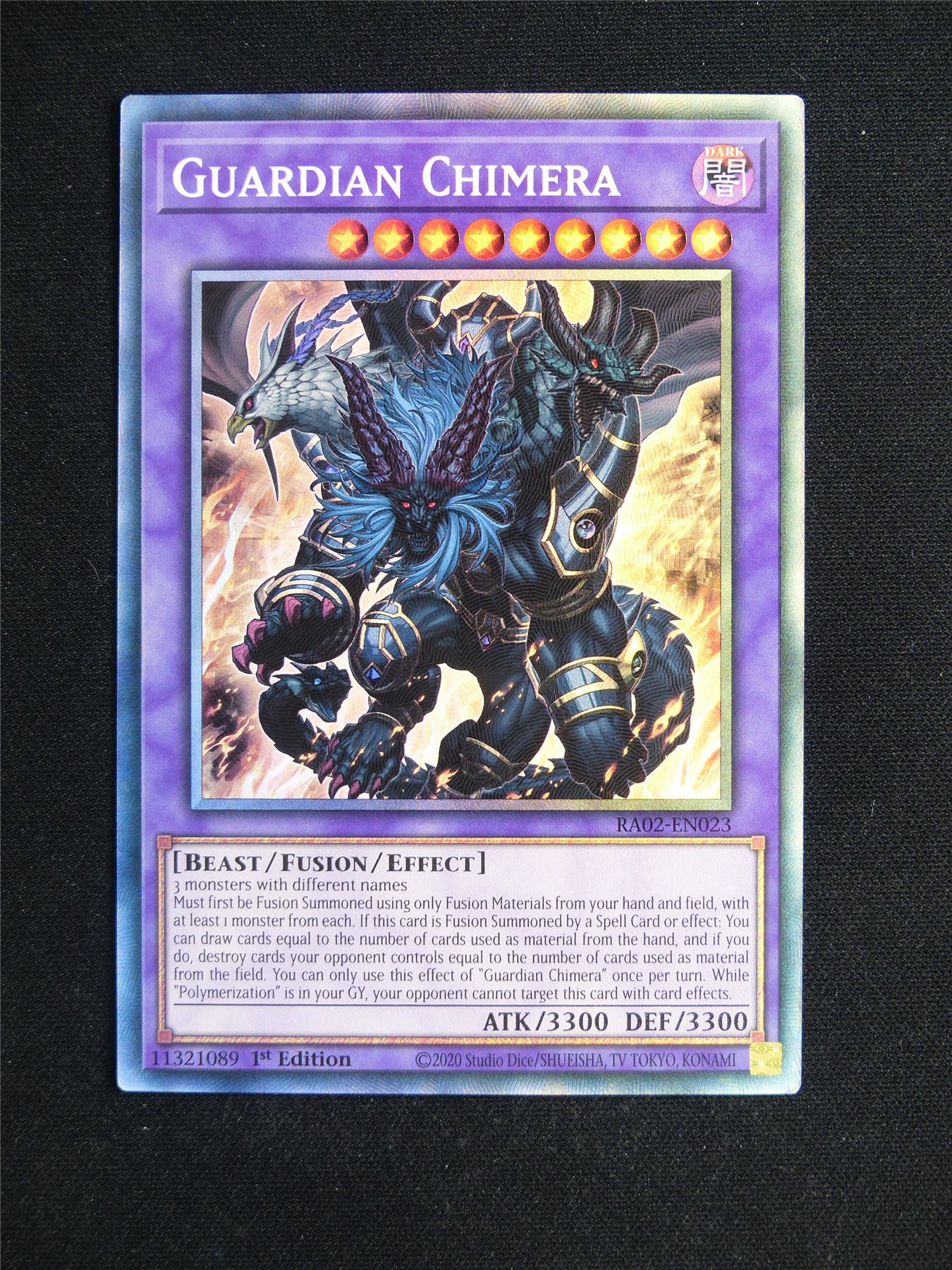 Guardian Chimera RA02 Collector Rare - 1st ed Yugioh Card #22M