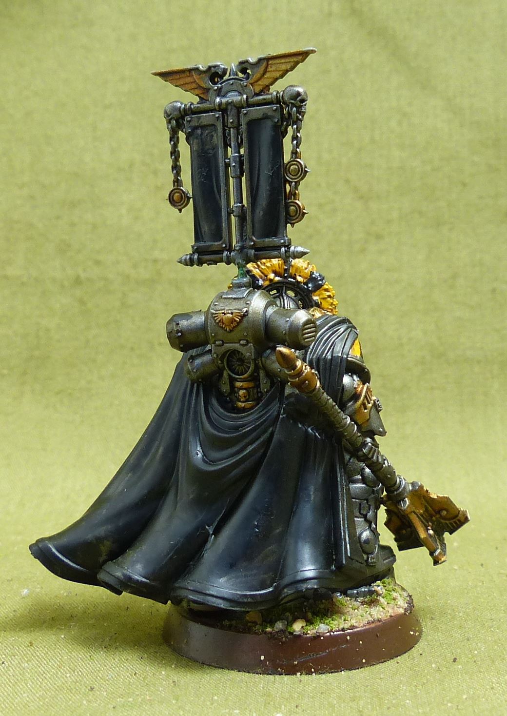 Centurion with Power Maul painted - Iron Warriors - Warhammer Horus Heresy #1QN