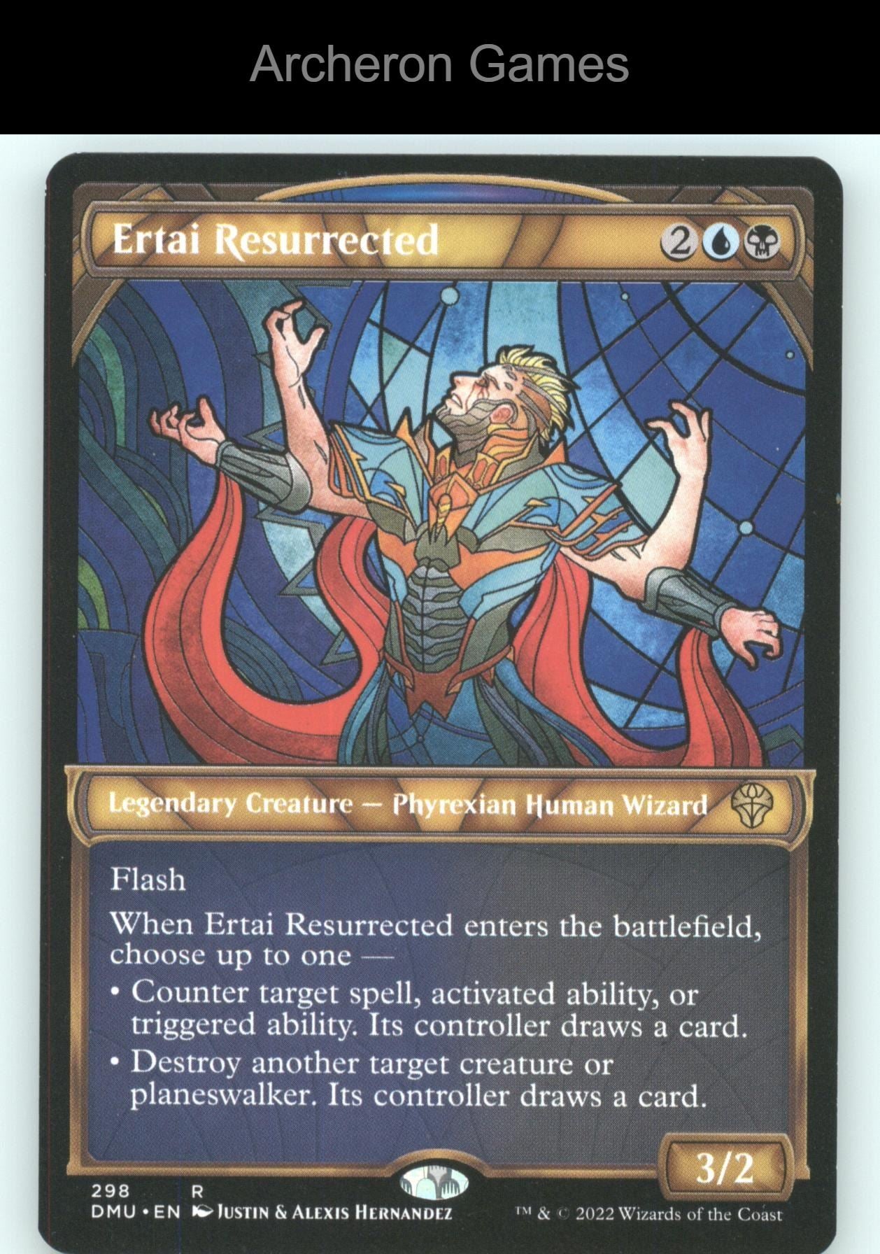 Ertai Resurrected (Showcase) 298 R MTG Card Dominaria United