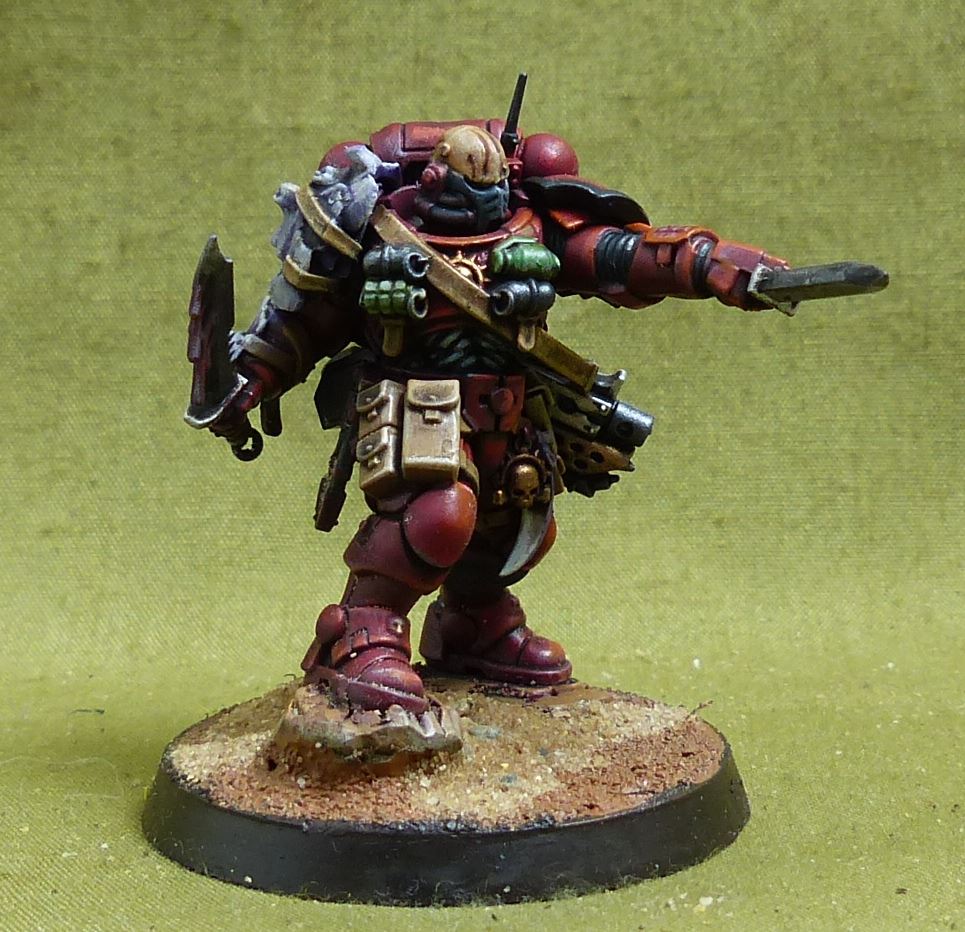 Lieutenant with Combi Weapon painted - Space Marines - Warhammer 40K #5BY