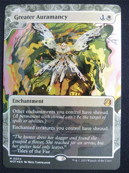 Greater Auramancy Showcase Foil - WOT - Mtg Card #3HM