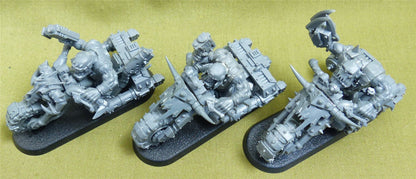 Warbiker Mob - Orks - Warhammer 40k #12U