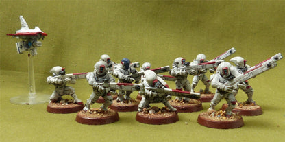 Fire Warriors Strike Team painted - Tau Empire - Warhammer 40K #JH