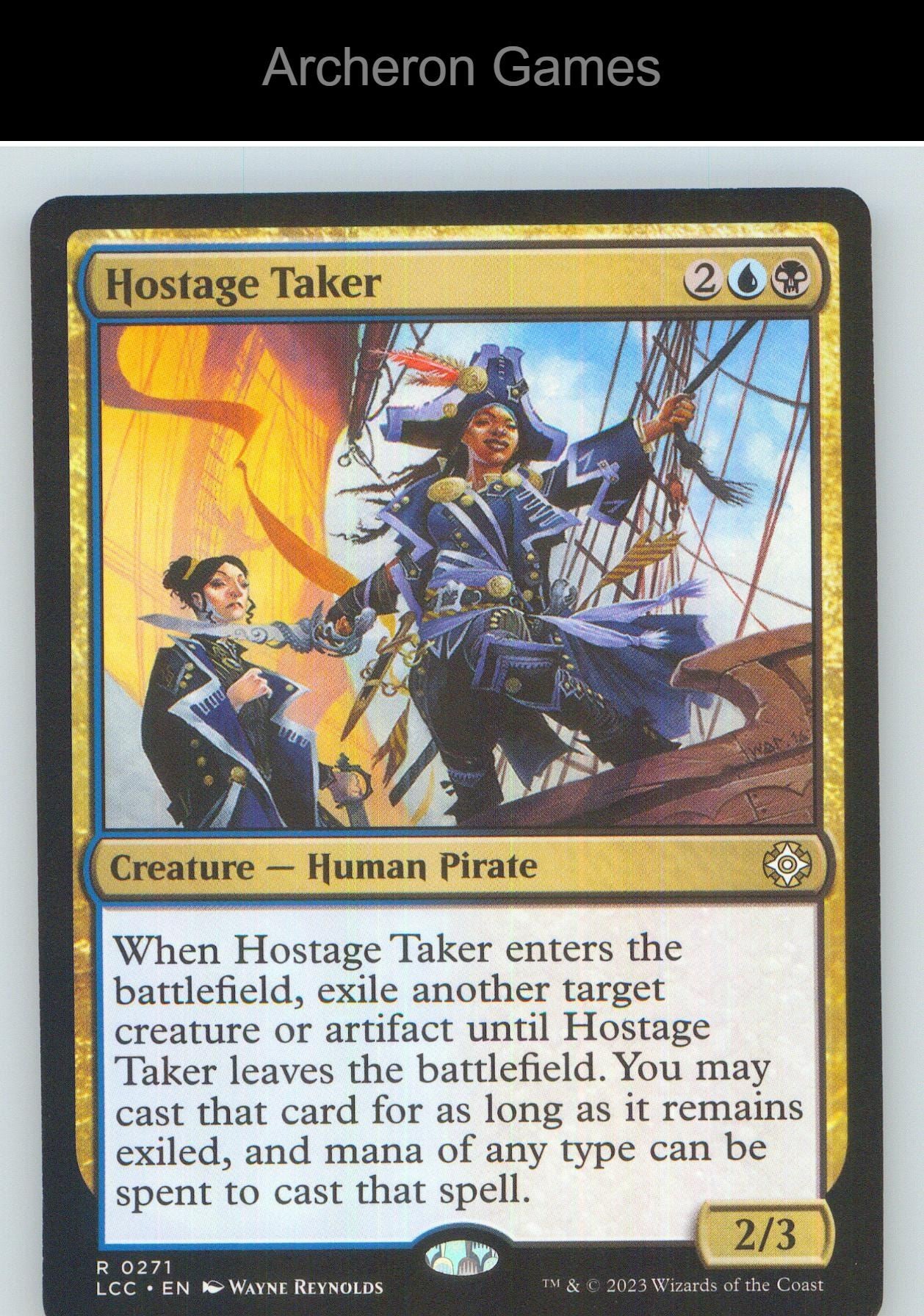 Hostage Taker LCC 271 R MTG Card NM/EX+