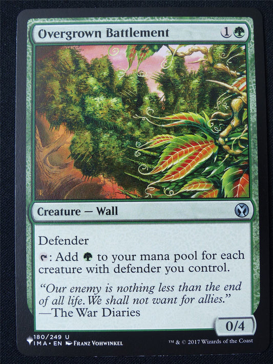 Overgrown Battlement - IMA - Mtg Card #25G