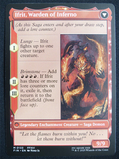 Clive Ifrit's Dominant - FIN - Mtg Card #1Z9