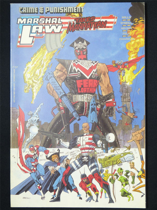 CRIME & Punishment: Marshal Law Takes Manhattan #1 - B&B Comic #1CO