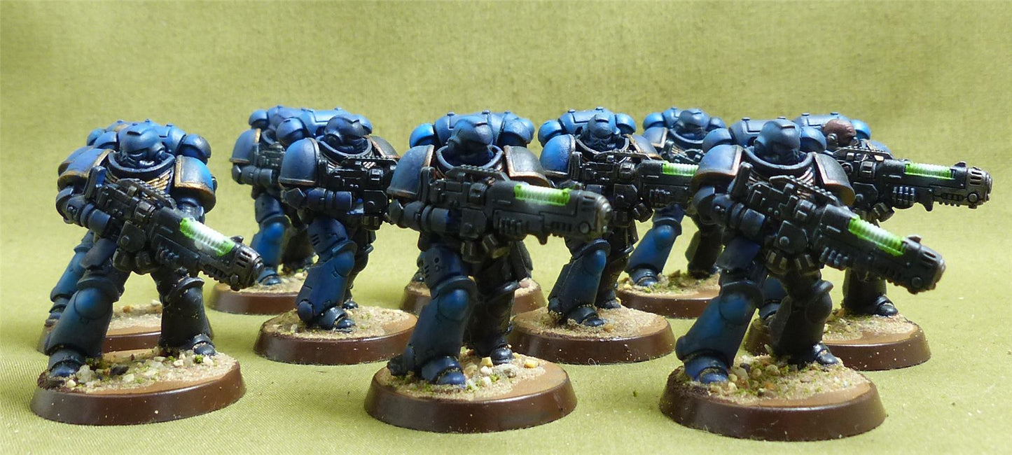 Hellblaster Squad Painted - Ultramarines - Warhammer 40K #24U
