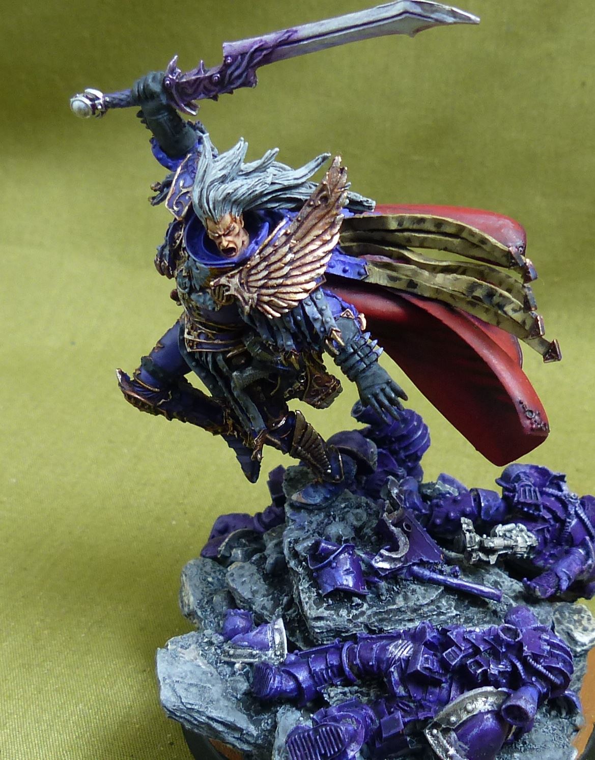 Fulgrim Primarch of the Emperor's Children Legion painted - Emperor's Children - Warhammer HH #41K