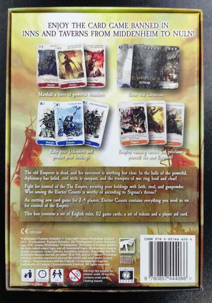 Warhammer Fantasy Role-Play Card Game: Elector Counts - Board Game #6WN