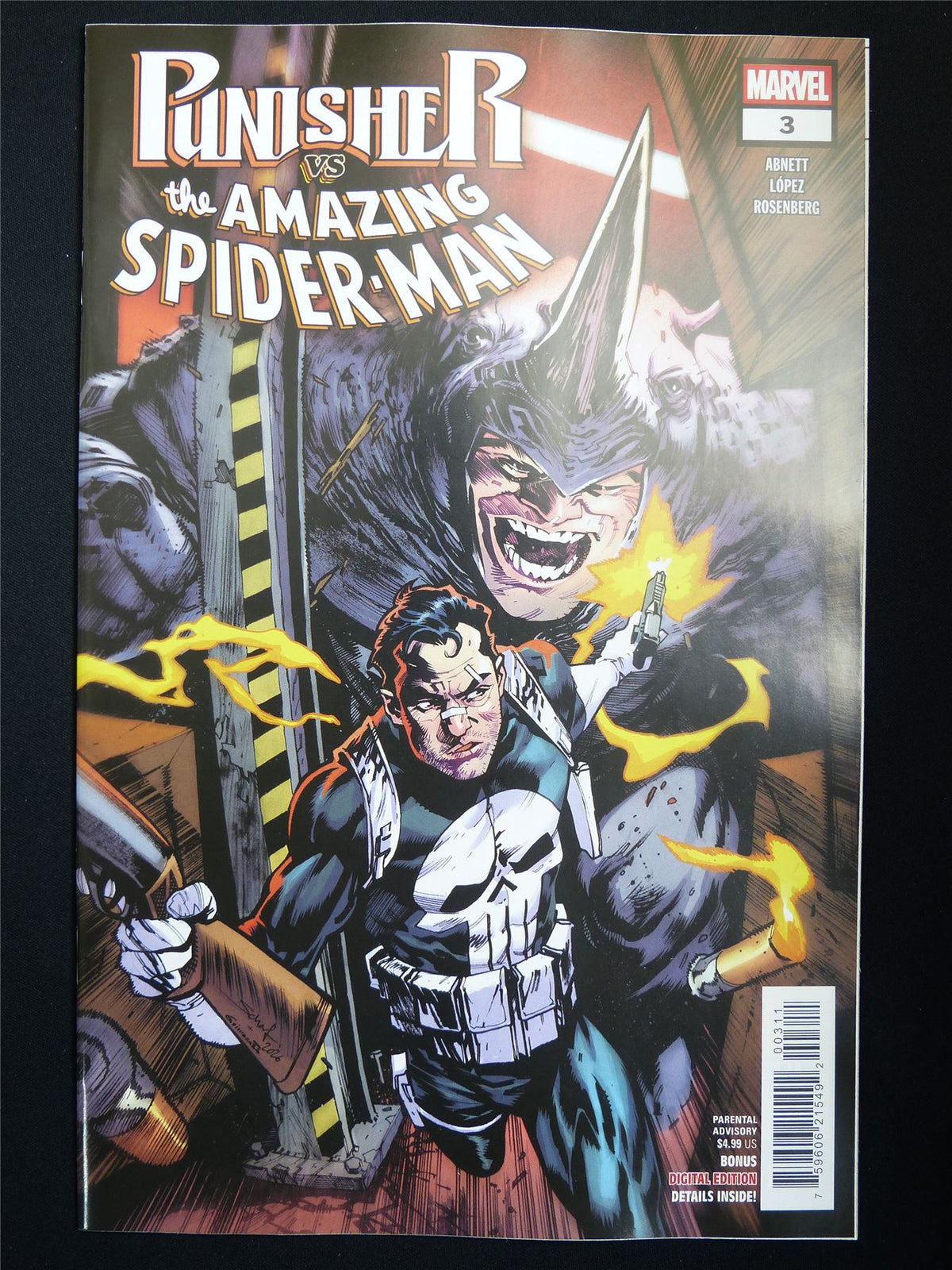 PUNISHER vs the Amazing Spider- Man #3 Cvr A - Nov 2026 Marvel Comic #4BL