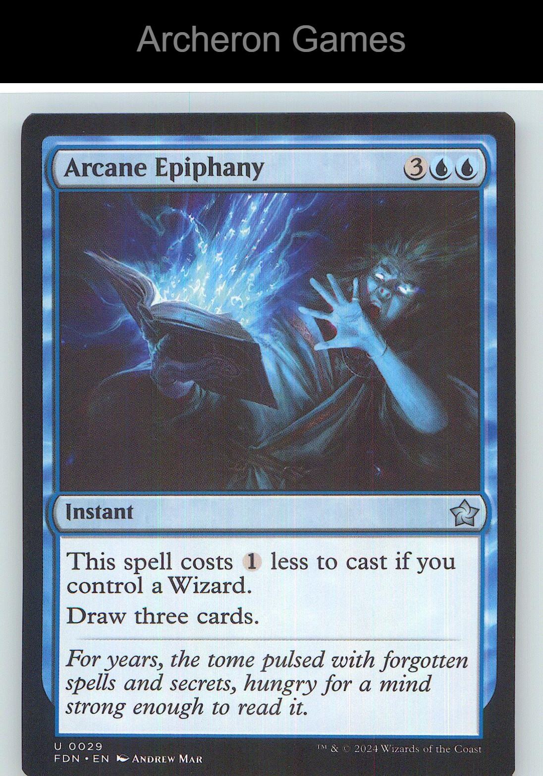 Arcane Epiphany FDN 29 UC MTG Card NM/EX+