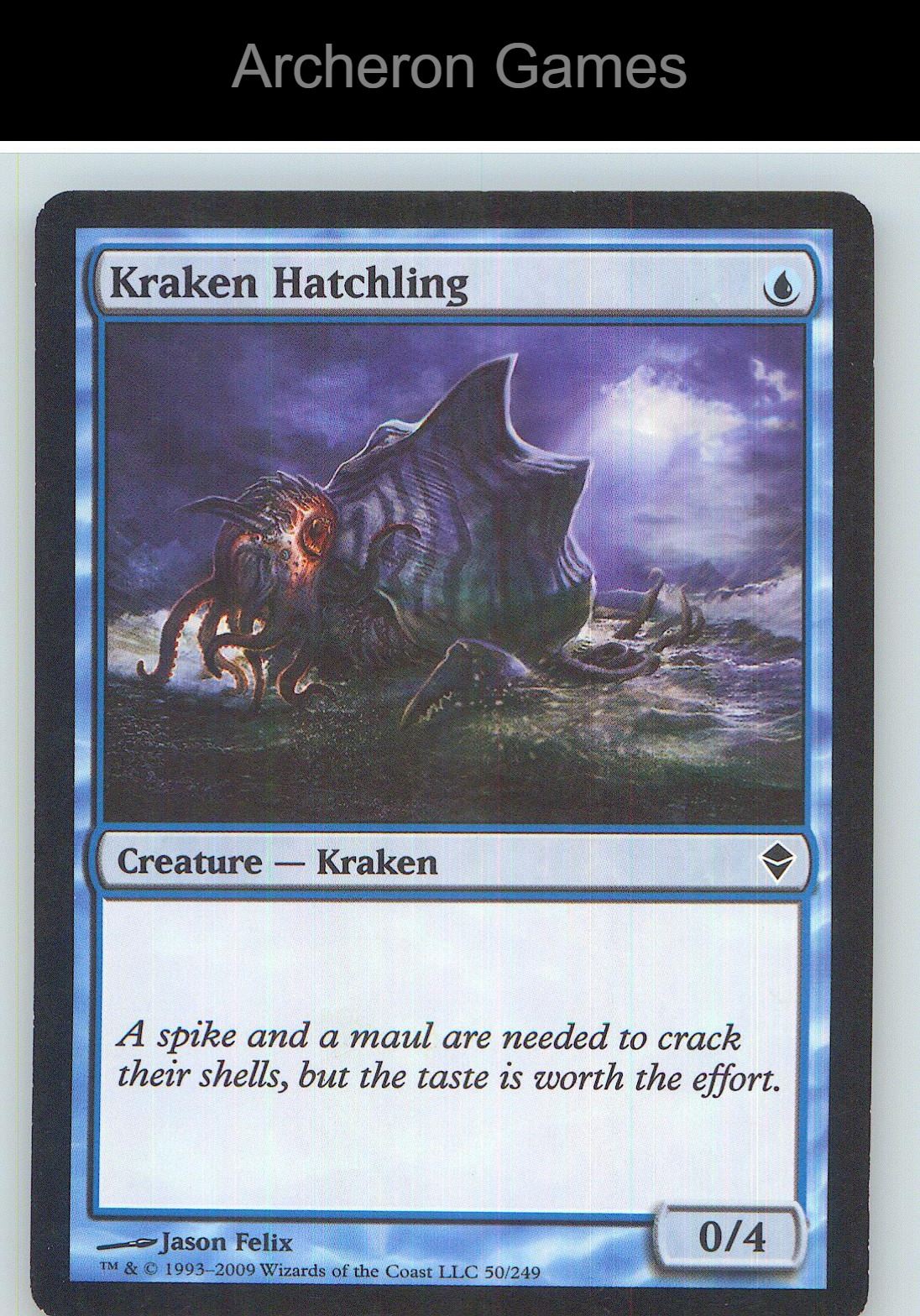 Kraken Hatchling ZEN 50 C MTG Card NM/EX+