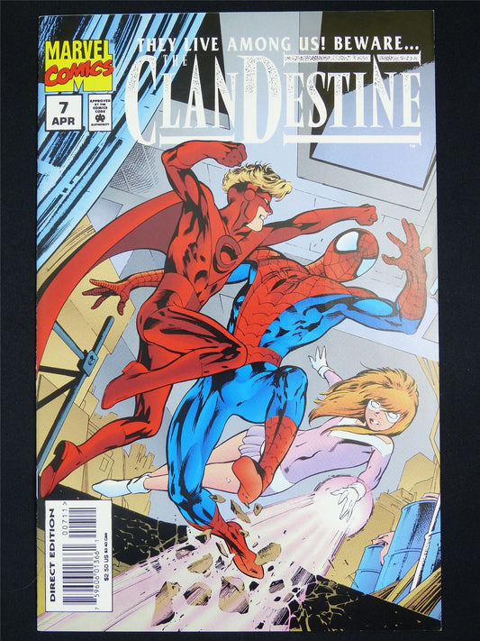The CLANDESTINE #7 - Marvel Comic #4CL
