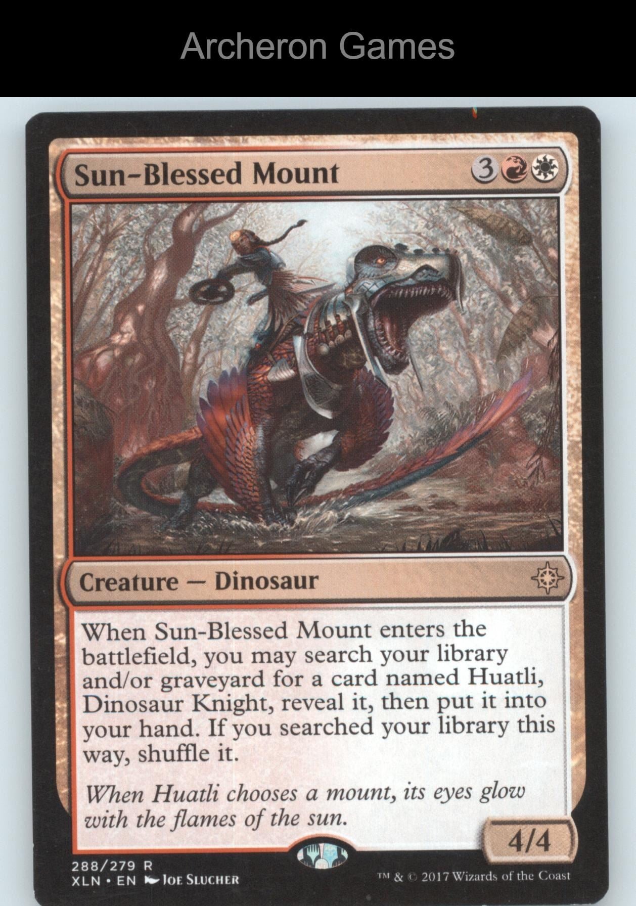 Sun-Blessed Mount 288 R MTG Card Ixalan