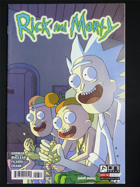 RICK and Morty #6 - Oni Press Comic #4A8