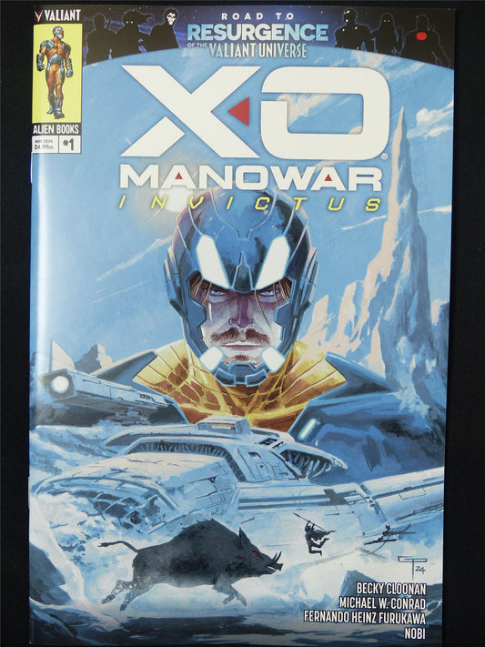 X-O Manowar Invictus #1 - May 2024 Valiant Comic #38