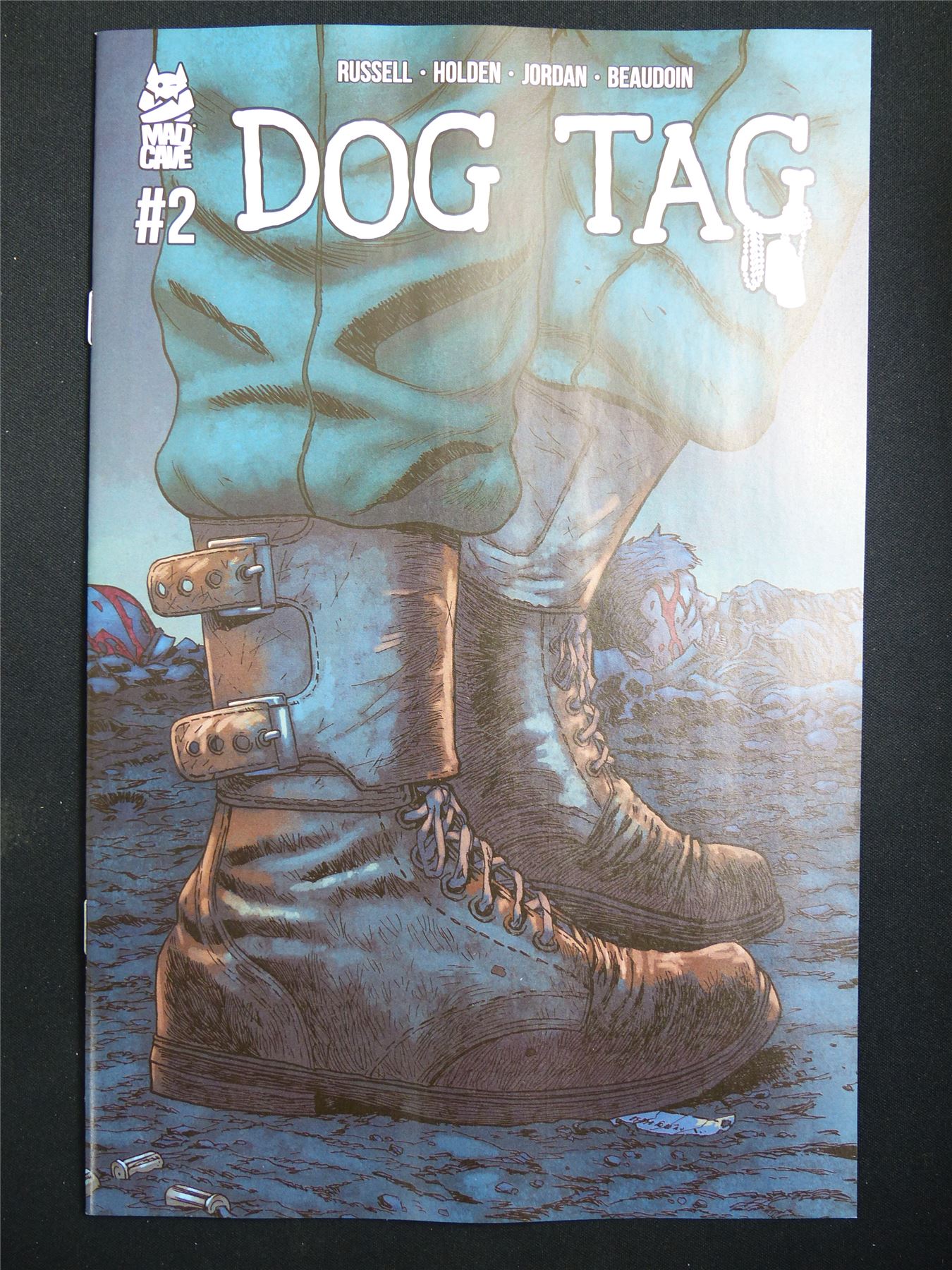 DOG Tag #2 Cvr A - Jun 2026 Mad Cave Comic #1EF